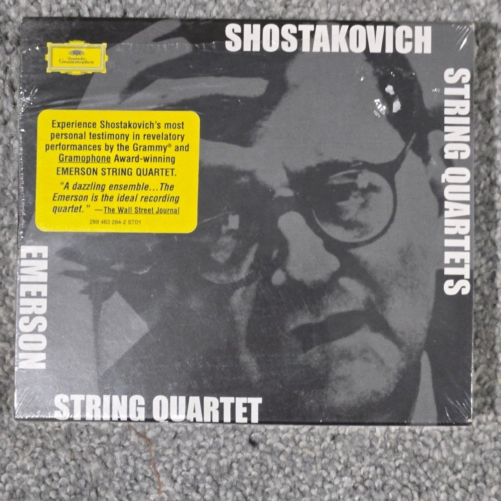 Shostakovich The String Quartets Emerson String Quartet 5 CD Box Set Sealed